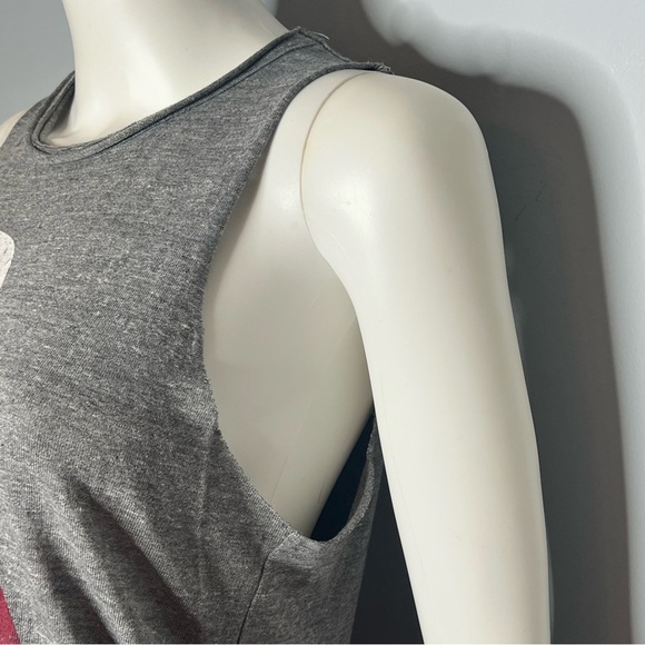 Chaser Bald Eagle America White Red Grey Muscle Tank Size M - Picture 4 of 6